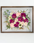 16x20" FLOAT FRAME - Wedding Bouquet Preservation (DEPOSIT ONLY)