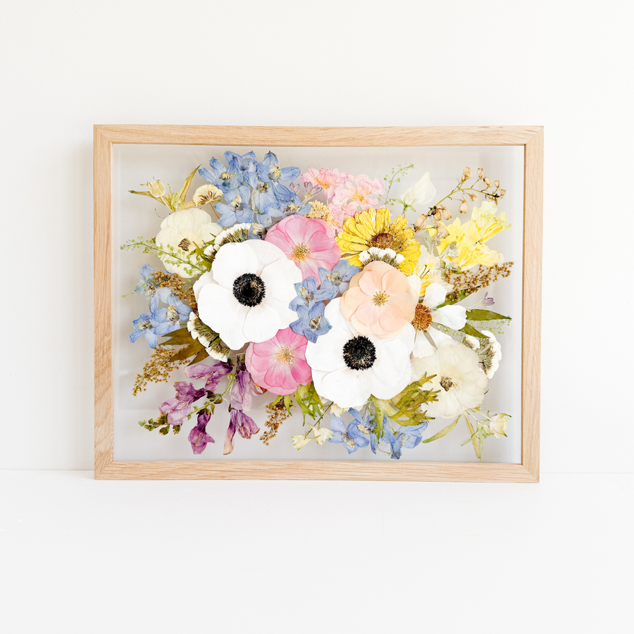 11x14" FLOAT FRAME - Wedding Flower Preservation (DEPOSIT ONLY)