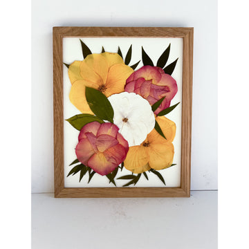 8x10" Memorial Flowers Preservation (deposit only)