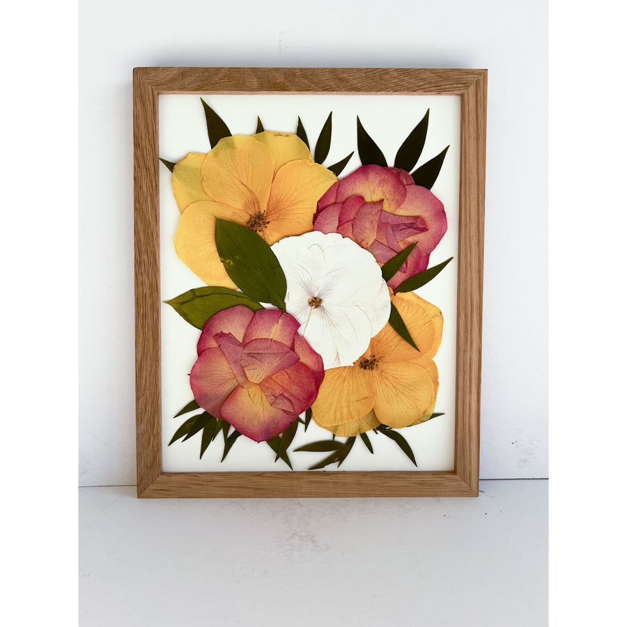 8x10" Memorial Flowers Preservation (deposit only)