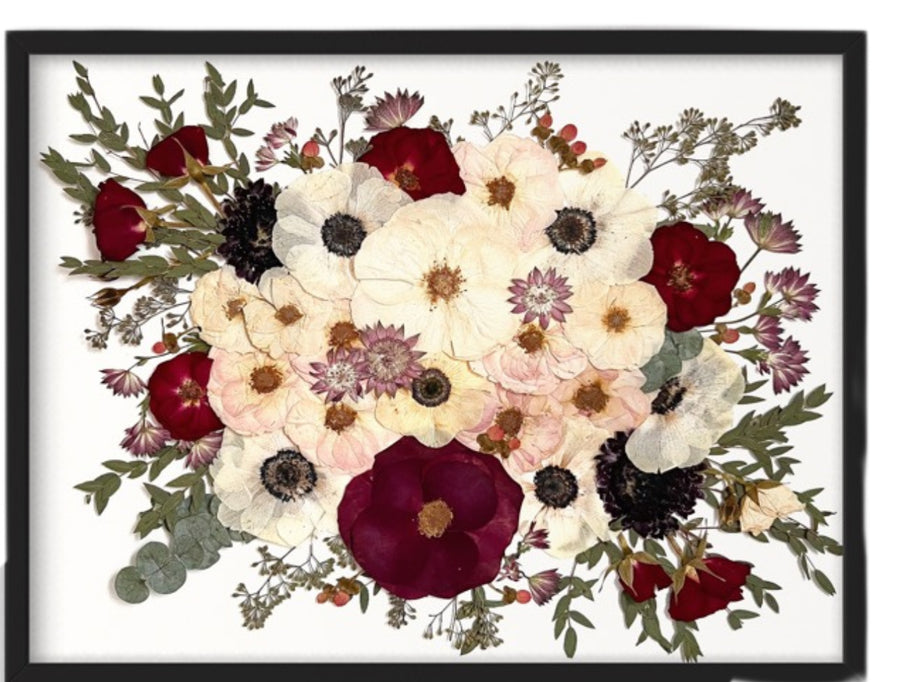 18x24" Bridal Bouquet Preservation (deposit only)