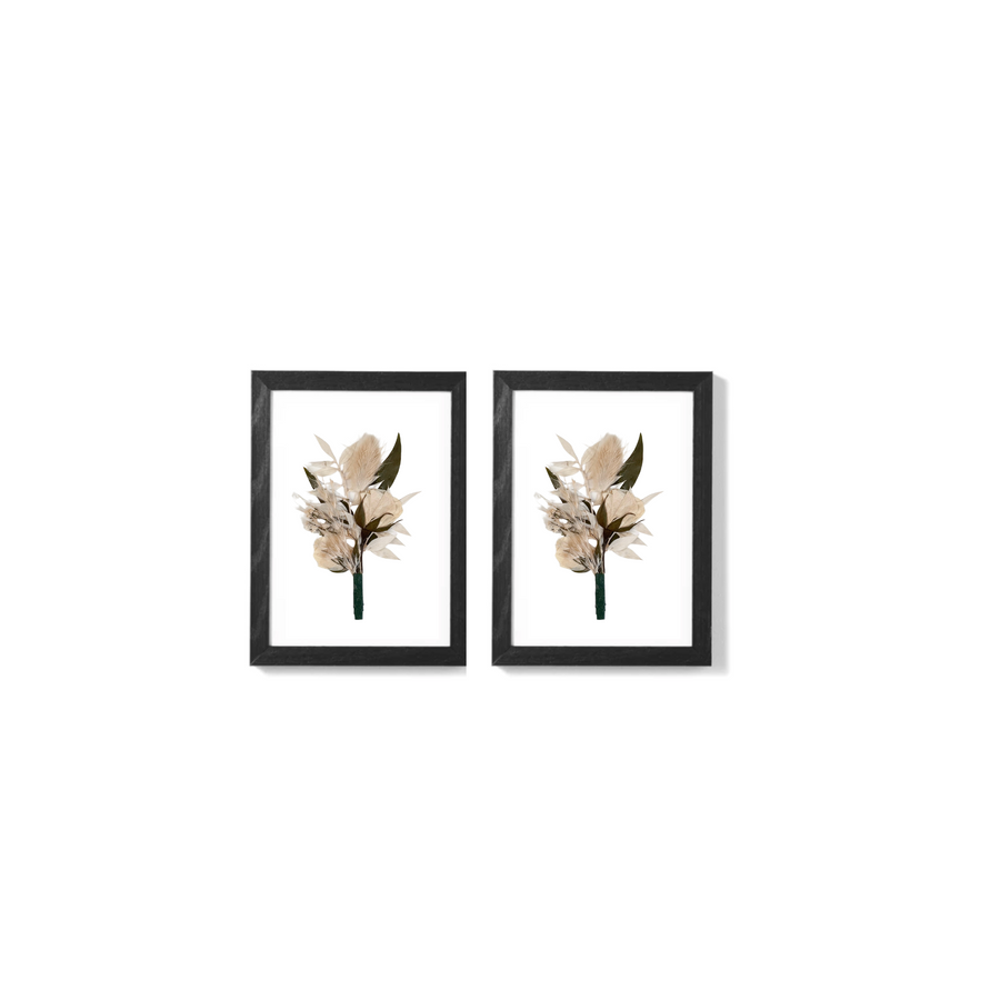 Mr. & Mr. Bundle - Duo Boutonnière Preservation (deposit only)